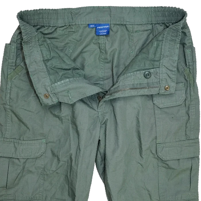 Propper Green Tactical Trousers - 36x32, Large - Army & Outdoors - Combat Trousers