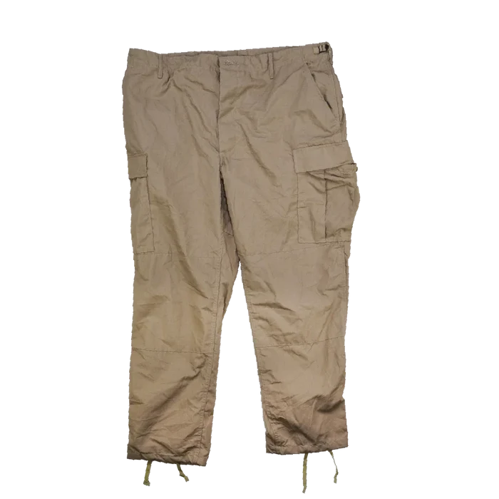 Propper Khaki Ripstop BDU Trousers - XLarge - Army & Outdoors - Combat Trousers
