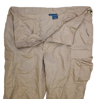 Propper Khaki Ripstop BDU Trousers - XLarge - Army & Outdoors - Combat Trousers