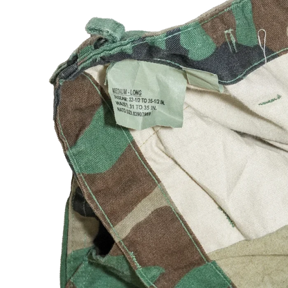 Propper Woodland BDU Trousers - Medium Long - Army & Outdoors - Combat Trousers