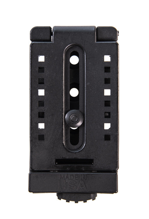 Push-Button Locking Mount, closed front