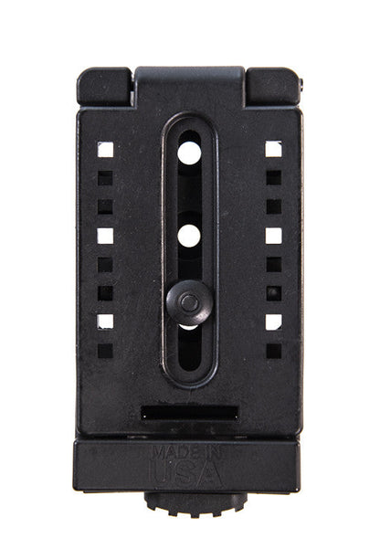 Push-Button Locking Mount, closed front