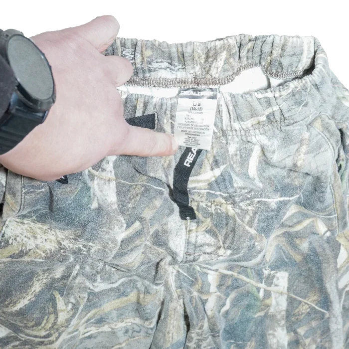 Realtree Kids Sweat Pants - 10-12, Large - Army & Outdoors - Track Pants