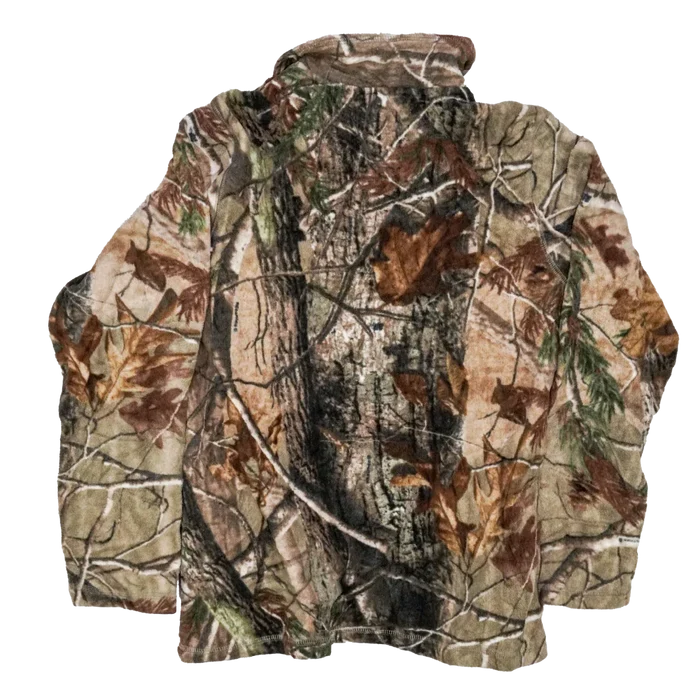 Realtree Women's Camo Fleece Pullover - Medium - Army & Outdoors - Fleeces & Jerseys