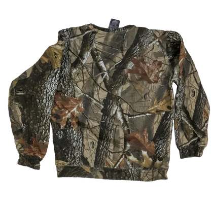 Realtree Women's Camo Sweatshirt - Large - Army & Outdoors - Camouflage T-Shirts