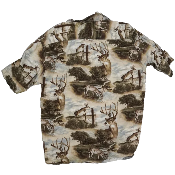 Redhead Stag Design Shirt - XLarge - Army & Outdoors - Plain & Print T-Shirts