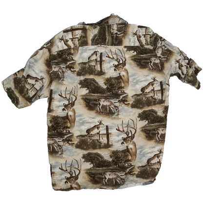 Redhead Stag Design Shirt - XLarge - Army & Outdoors - Plain & Print T-Shirts