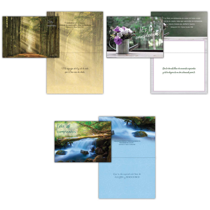Religious Birthday Cards with Scripture in Spanish | Dios Te Celebra