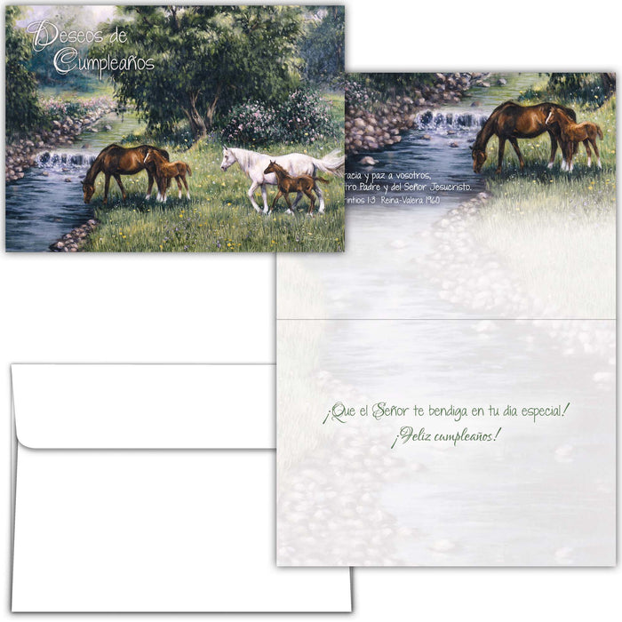Religious Birthday Cards with Scripture in Spanish | Dios Te Celebra