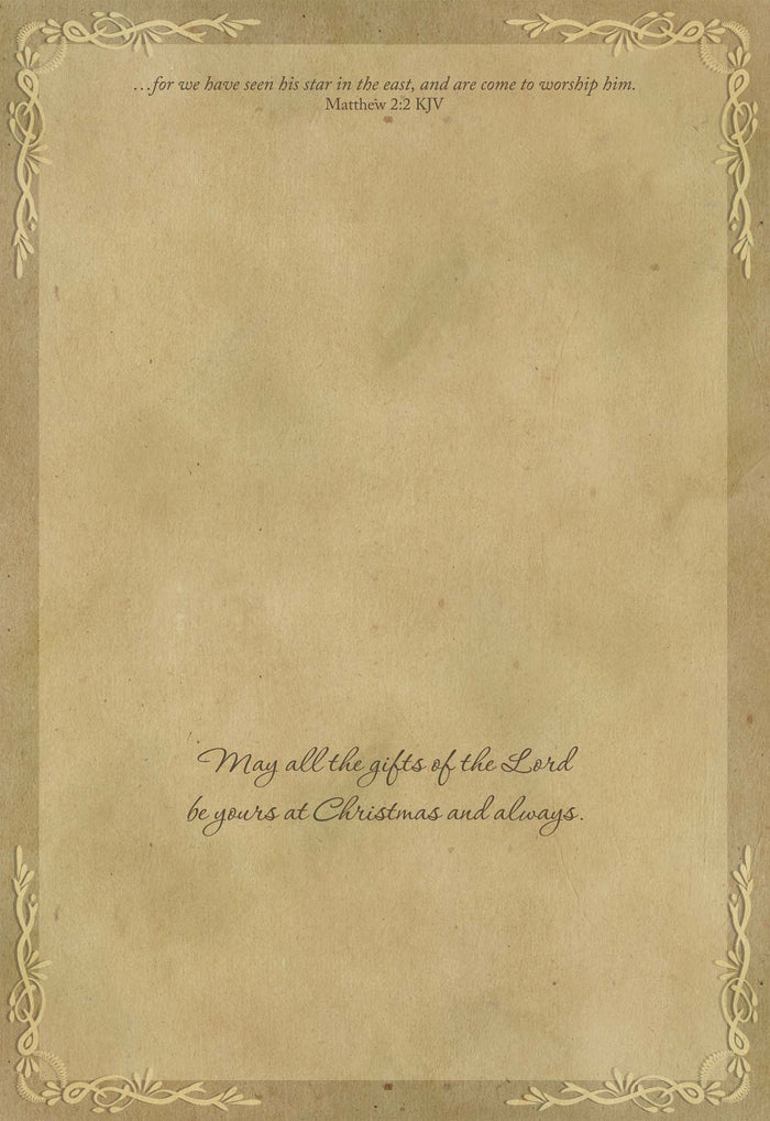 Religious Christmas Cards by Shared Blessings - Nativity - 12 Assorted Cards with KJV Scripture