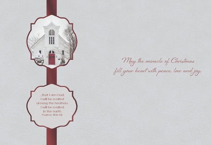 Example of a Christmas Card -Christmas Peace