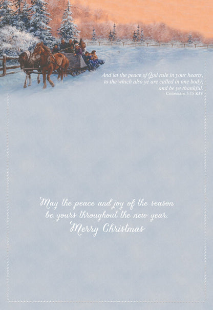 Example of a Christmas Cards - Winters Glow