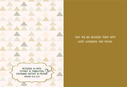 Religious Encouragement Cards with KJV Scripture | Whispers of Grace