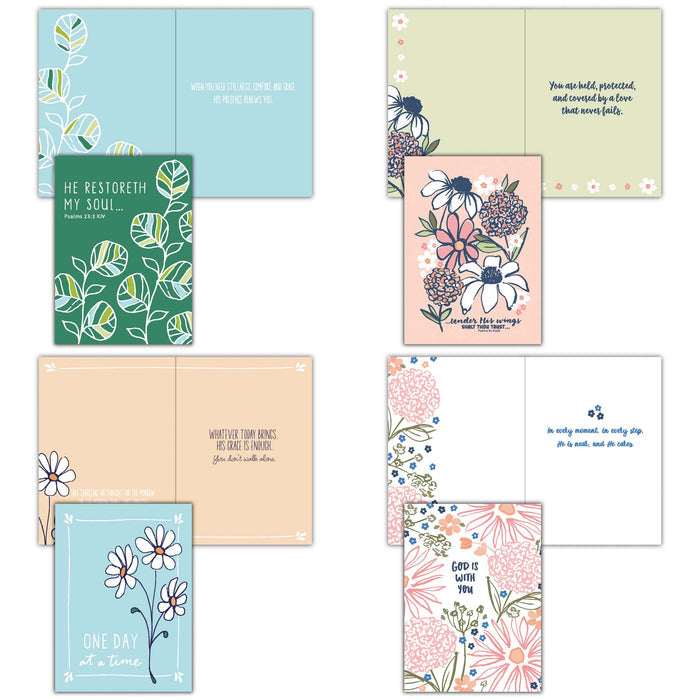 Religious Encouragement Cards with Scripture | Hope Blossoms