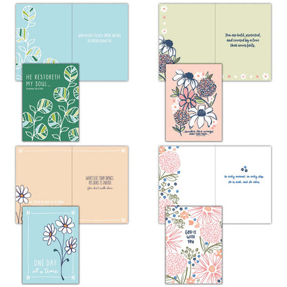 Religious Encouragement Cards with Scripture | Hope Blossoms