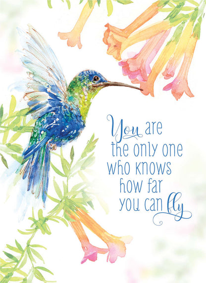 Religious Encouragement Cards with Scripture |  Wings of His Word