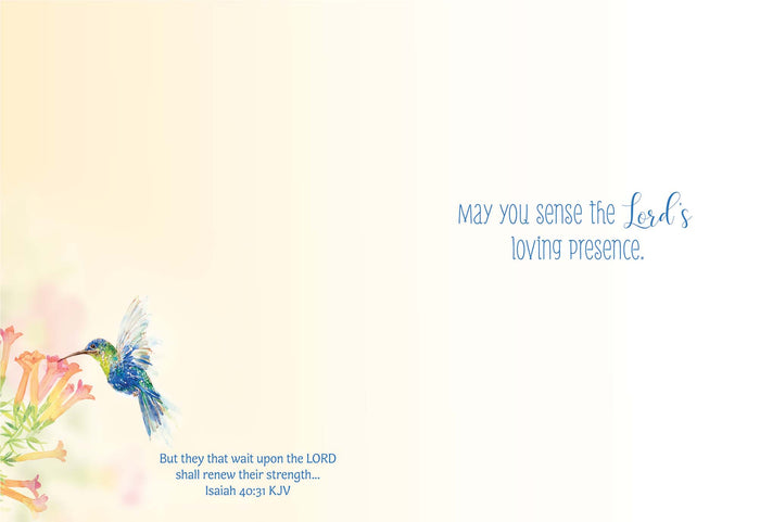 Religious Encouragement Cards with Scripture |  Wings of His Word