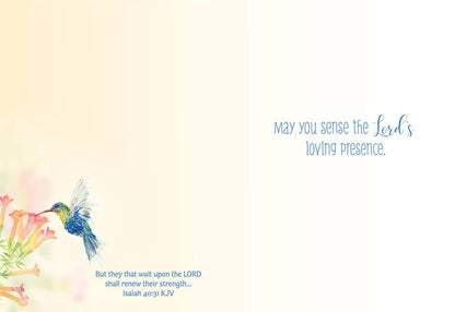 Religious Encouragement Cards with Scripture |  Wings of His Word