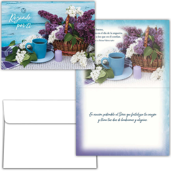Religious Praying for You Cards in Spanish with Scripture | Bendiciones en Oración