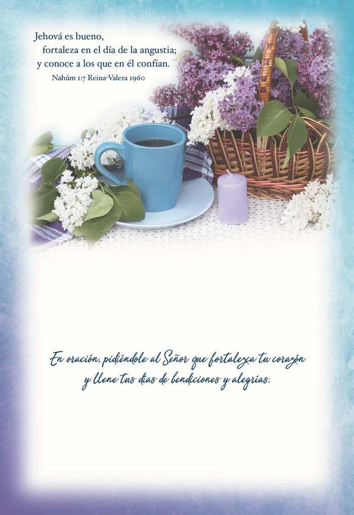 Religious Praying for You Cards in Spanish with Scripture | Bendiciones en Oración