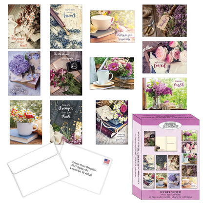 Religious Secret Sister Cards by Shared Blessings, Secret Sister