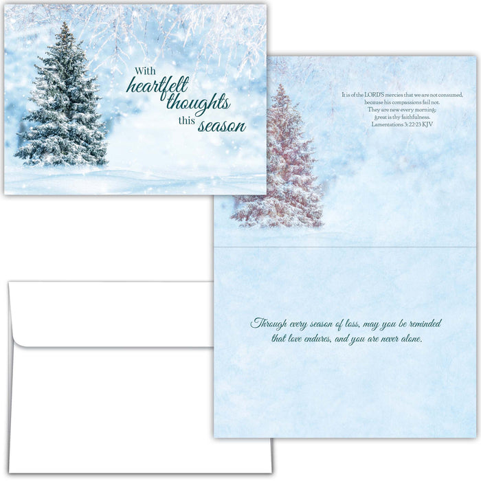Religious Sympathy Cards with KJV Scripture | Heavenly Peace