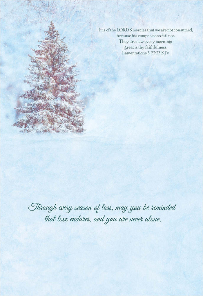 Religious Sympathy Cards with KJV Scripture | Heavenly Peace