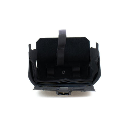 Black Responder IFAK Pouch, open-top