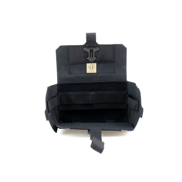 Black Responder IFAK Pouch, fully open