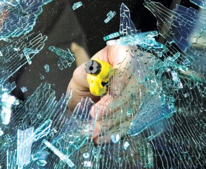 ResQme Car Escape Tool, In use