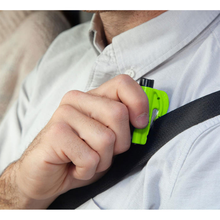 ResQme Car Escape Tool, on seat belt