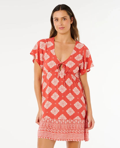 RIPCURL VENTURA TIERED DRESS