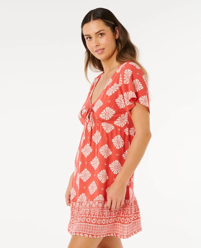 RIPCURL VENTURA TIERED DRESS
