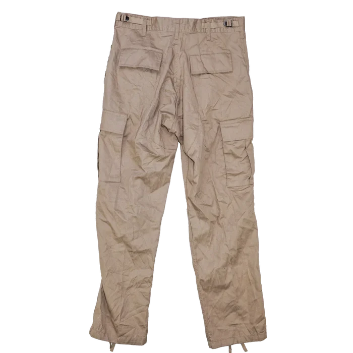 Rothco Khaki BDU Trousers - Medium - Army & Outdoors - Combat Trousers