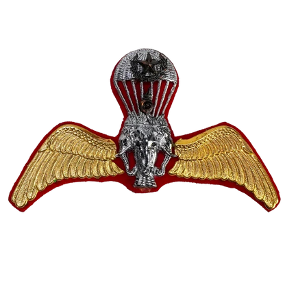 Royal Thai Army Master Parachutist Badge - Army & Outdoors - Flags, Badges & Insignia