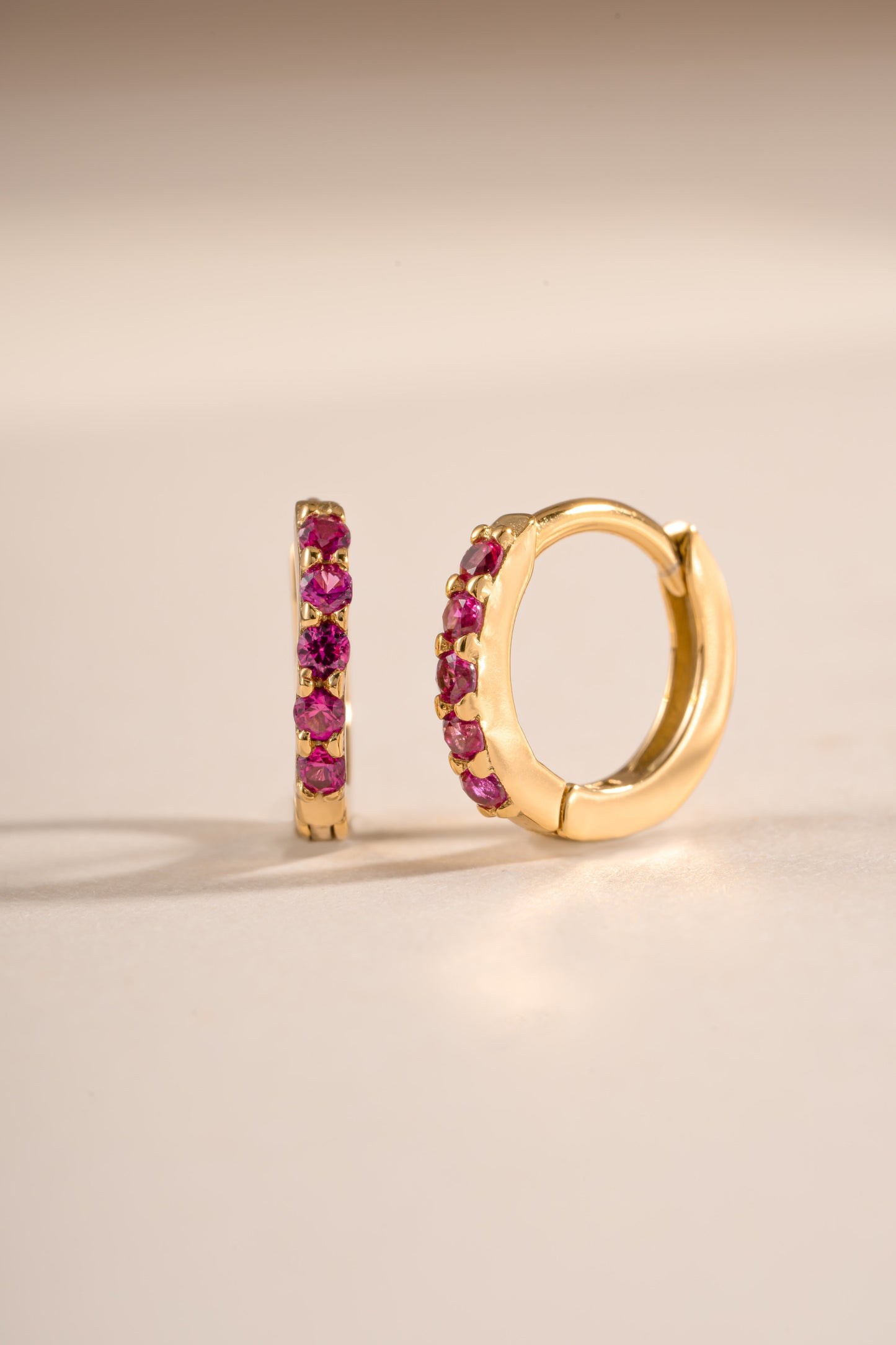 7mm Ruby Huggies