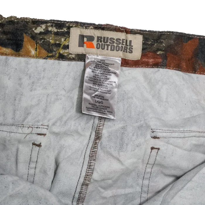 Russell Outdoors Mossy Oak Field Trousers - Large - Army & Outdoors - Combat Trousers