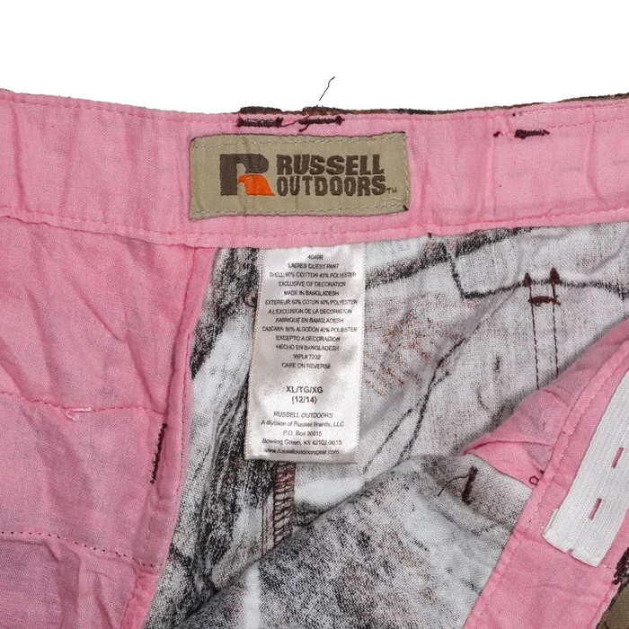 Russell Outdoors Realtree Women's Hunting Trousers - Size 14-16 Large - Army & Outdoors - Combat Trousers