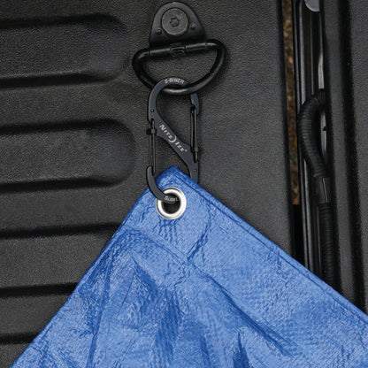 S-Biner® SlideLock® Stainless Steel #4, used with tarp