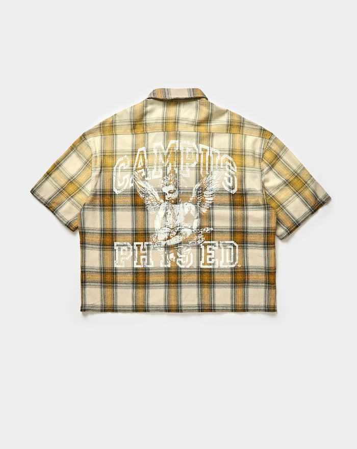 Campus Saint Sun Fade Flannel. Underground Apparel. Rule of Next Streetwear.