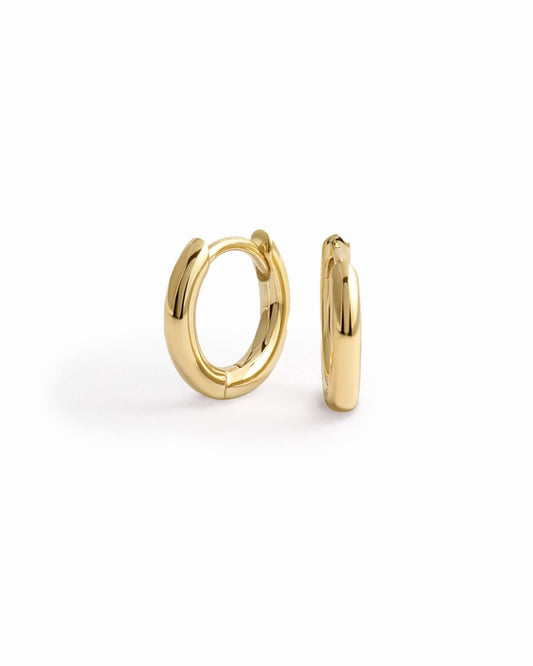 8mm Minimalist Small Hoop Earrings