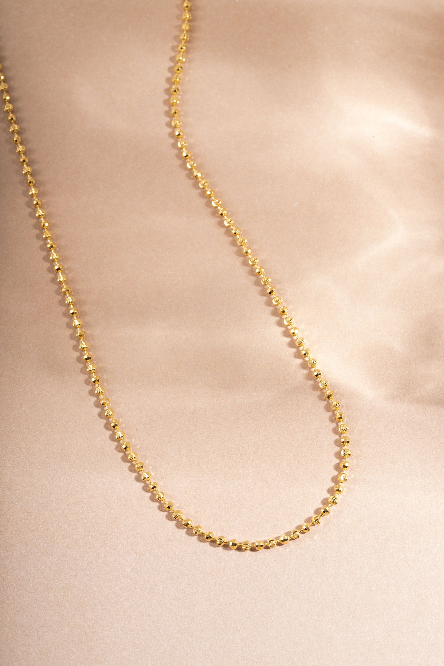 Diamond Cut Chain Necklace
