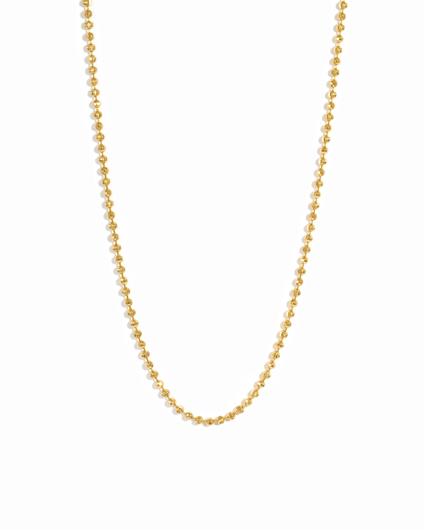 Diamond Cut Chain Necklace