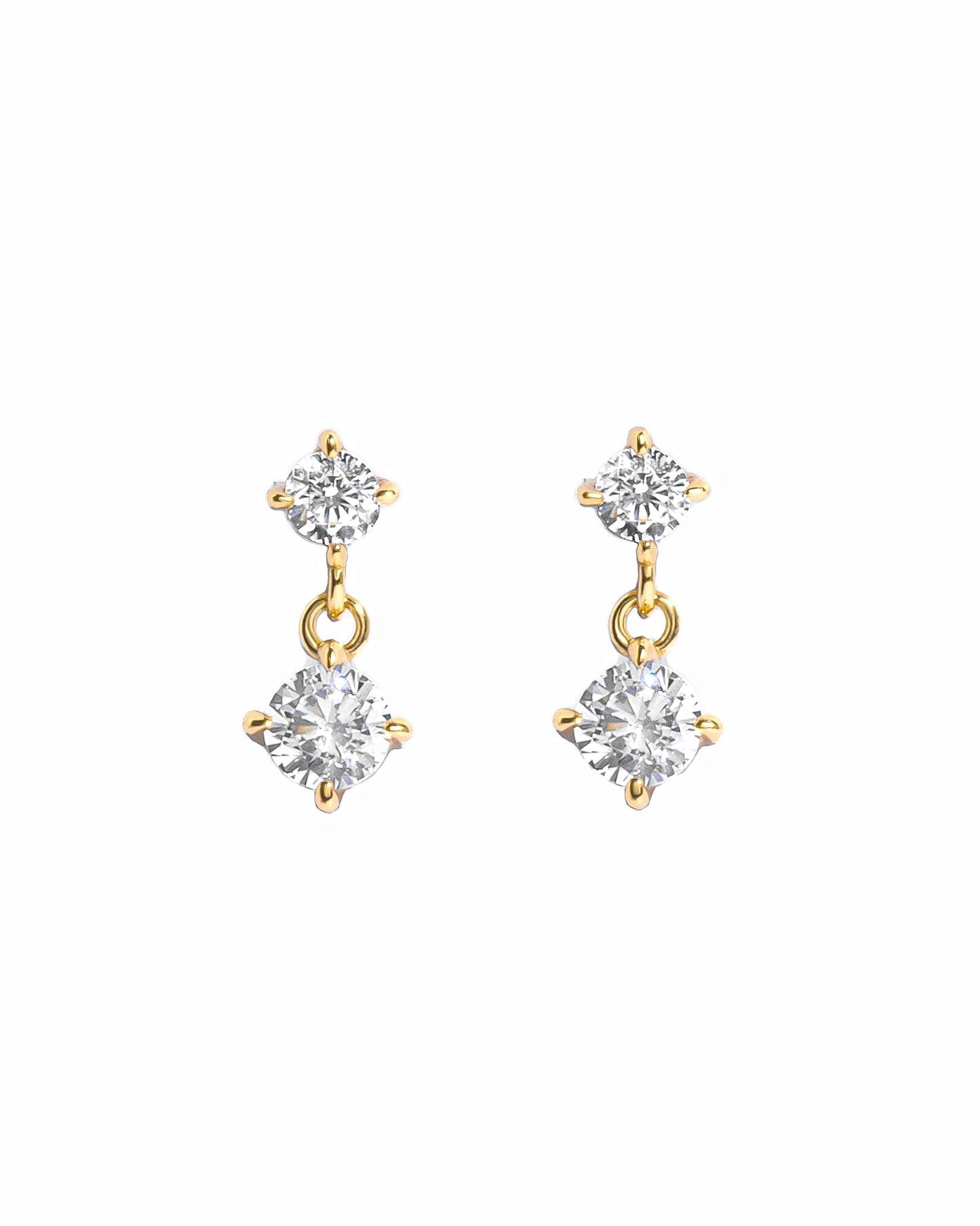 CZ Charm Studs