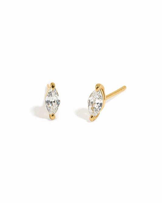 3x6mm Marquise Studs