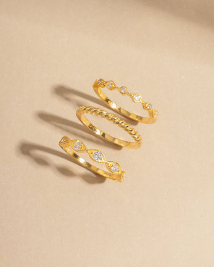 Trio Ring Set