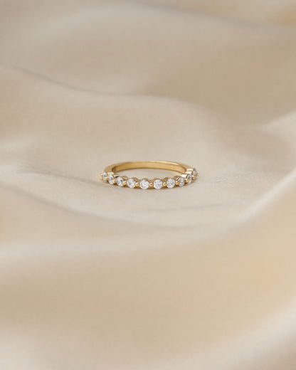 2mm CZ Stacking Ring