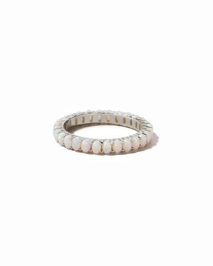Opal Eternity Ring