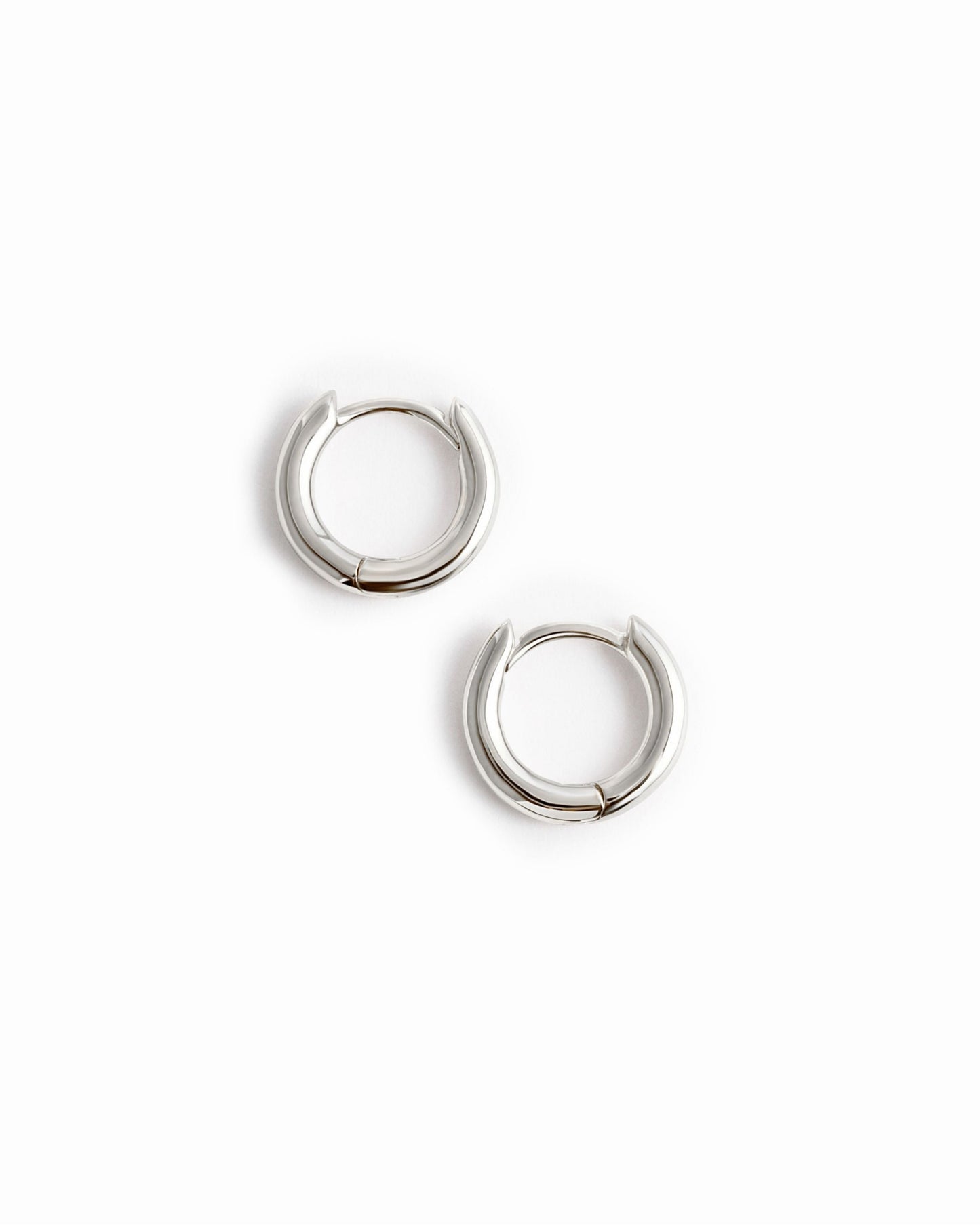 Simple Huggie Hoops
