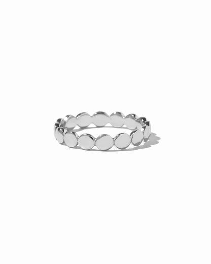 Flat Beaded Ring